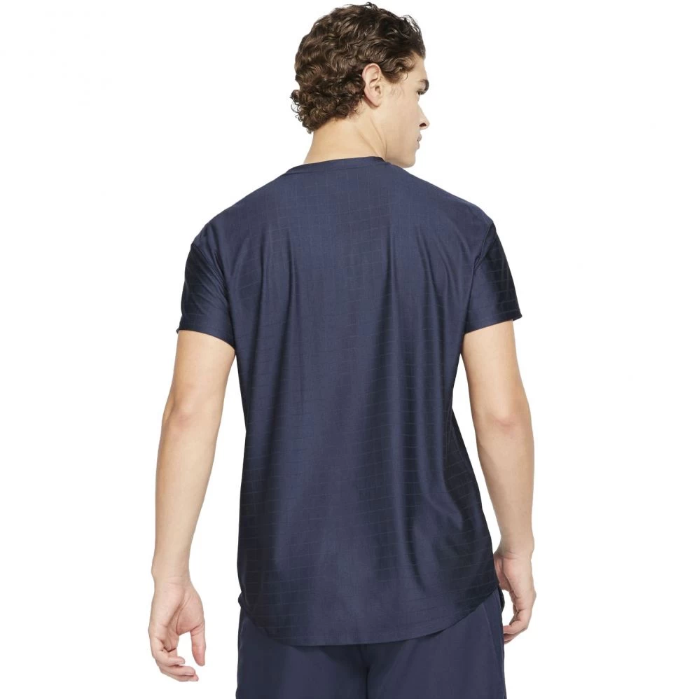 T-Shirt Nike Court Breathe Advantage Marine 5 T-Shirt Nike Court Breathe Advantage Marine – Image 3