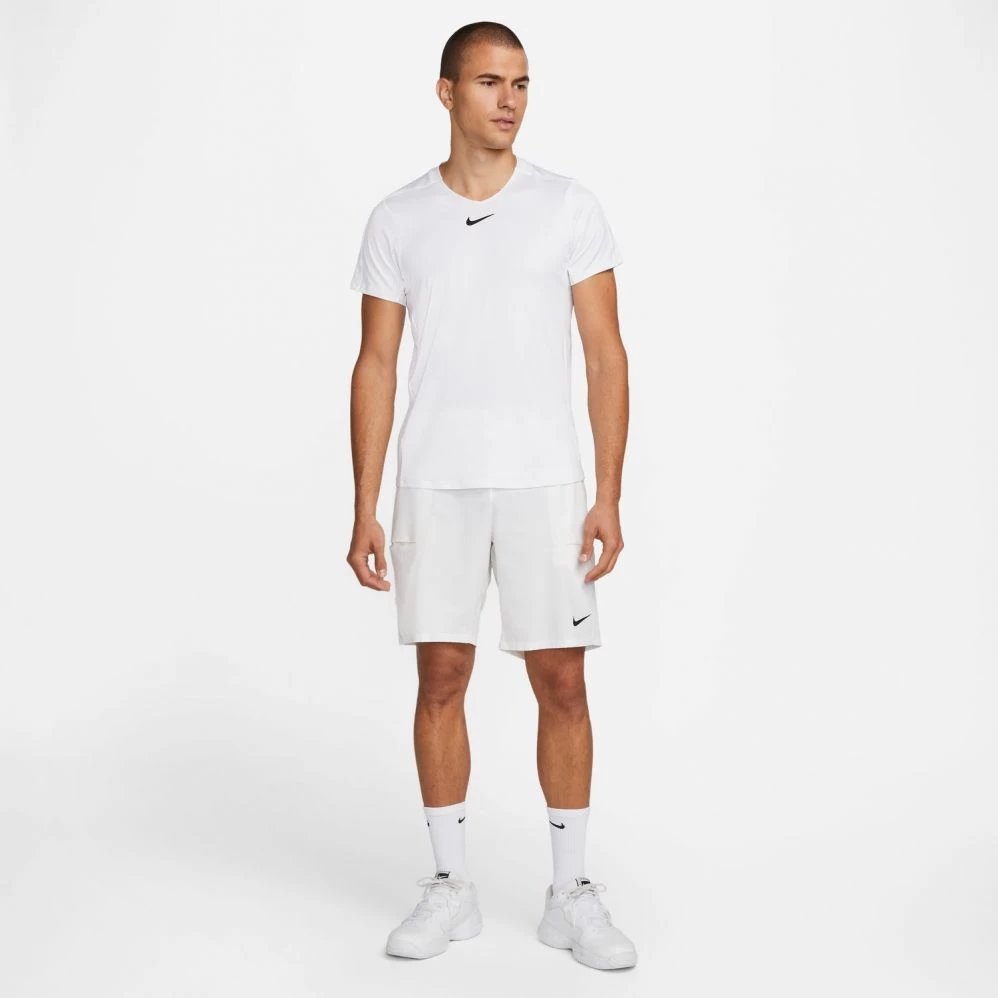 T-Shirt Nike Court Dri-Fit Advantage Blanc 5 T-Shirt Nike Court Dri-Fit Advantage Blanc – Image 3