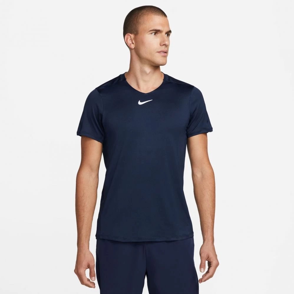 T-Shirt Nike Court Dri-Fit Advantage Bleu Marine 3 T-Shirt Nike Court Dri-Fit Advantage Bleu Marine