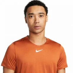 T-Shirt Nike Court Dri-Fit Advantage Bronze -Tennis Équipement Magasin t shirt nike court dri fit advantage bronze 2
