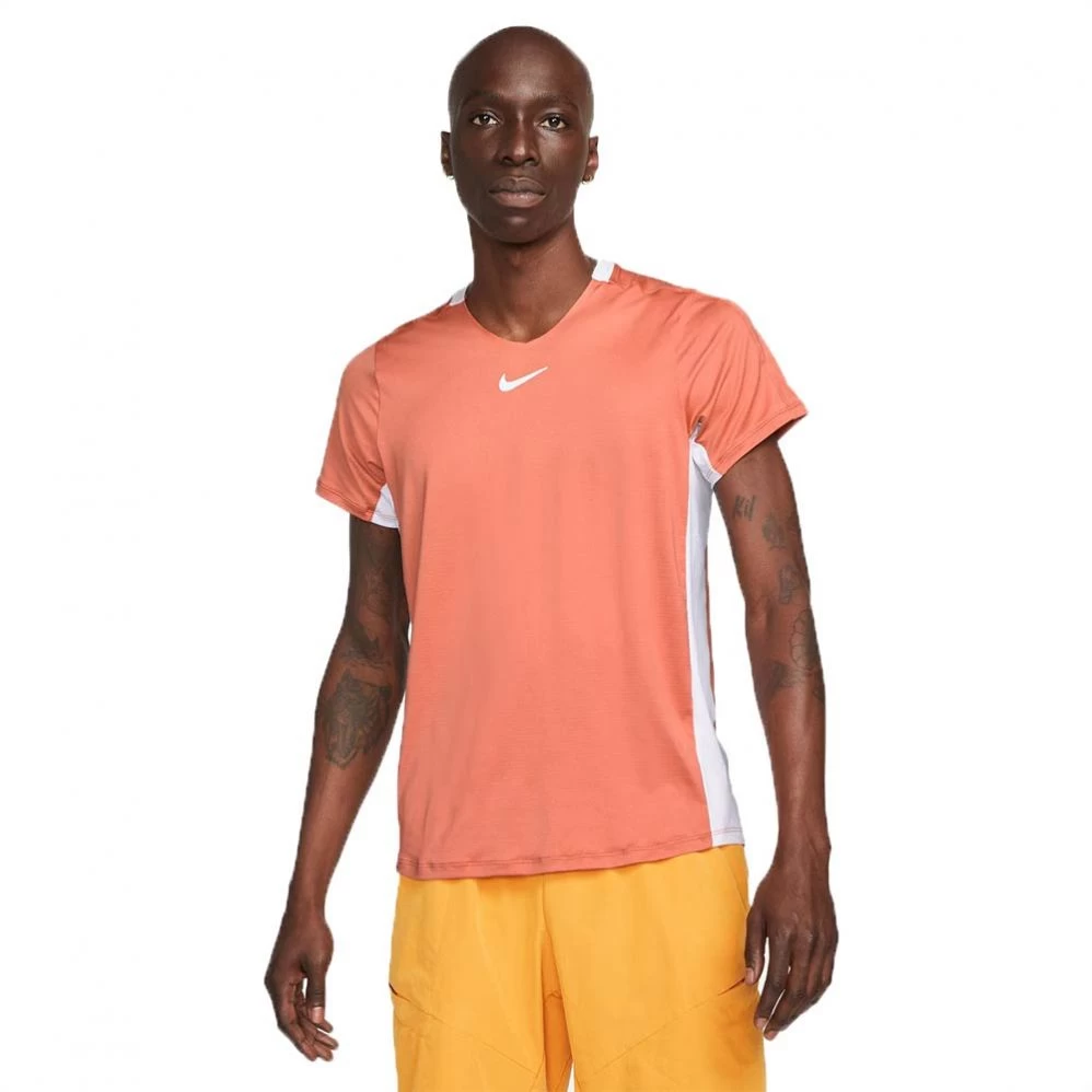 T-Shirt Nike Court Dri-Fit Advantage Corail 3 T-Shirt Nike Court Dri-Fit Advantage Corail