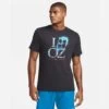 T-Shirt Nike Court Dri-FIT OZ Printed Noir -Tennis Équipement Magasin t shirt nike court dri fit oz printed noir