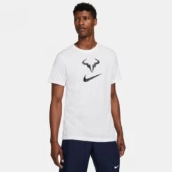 T-Shirt Nike Court Dri-Fit Rafa Blanc