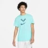 T-Shirt Nike Court Dri-Fit Rafa Bleu -Tennis Équipement Magasin t shirt nike court dri fit rafa bleu