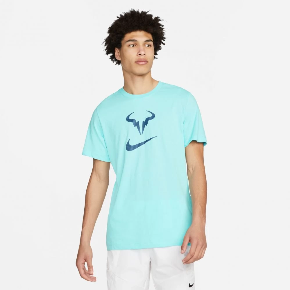 T-Shirt Nike Court Dri-Fit Rafa Bleu 3 T-Shirt Nike Court Dri-Fit Rafa Bleu