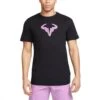 T-Shirt Nike Court Dri-Fit Rafa Noir / Violet 2 T-Shirt Nike Court Dri-Fit Rafa Noir / Violet -Tennis Équipement Magasin t shirt nike court dri fit rafa noir violet