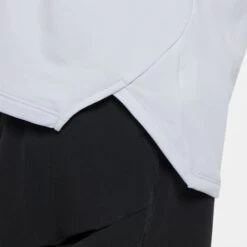 T-shirt Nike Court Dri-Fit Slam Gris Bleu -Tennis Équipement Magasin t shirt nike court dri fit slam gris bleu 3