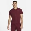 T-Shirt Nike Court Dri-FIT Victory Bordeaux -Tennis Équipement Magasin t shirt nike court dri fit victory bordeaux