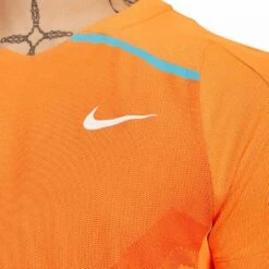 T-Shirt Nike Dri-Fit ADV Rafael Nadal Orange -Tennis Équipement Magasin t shirt nike dri fit adv rafael nadal orange 4